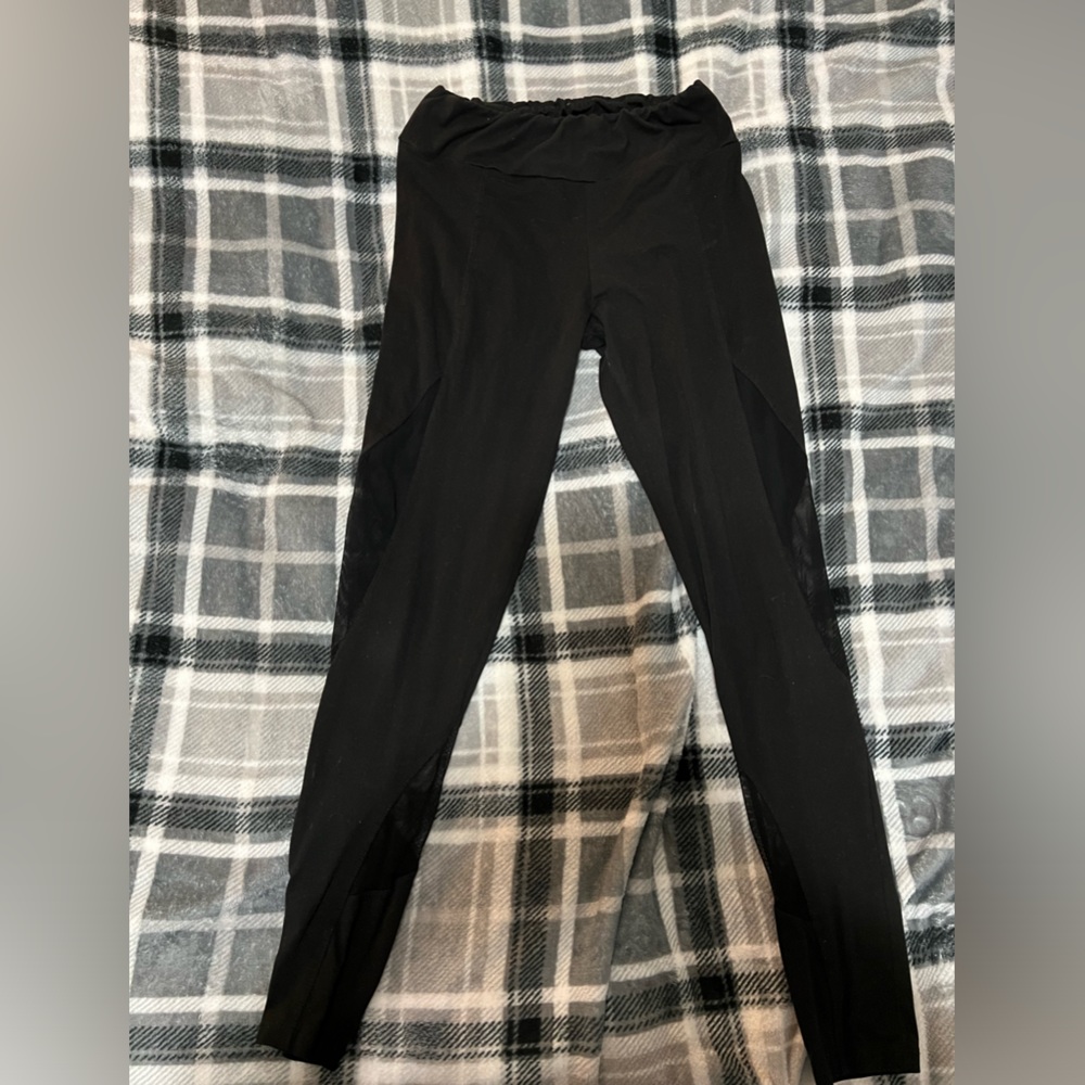 Black mesh Leggings